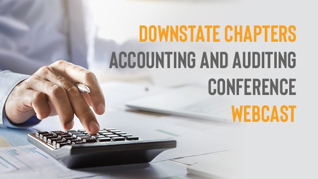 Image: NYSSCPA Downstate Chapters Accounting and Auditing Conference Webcast