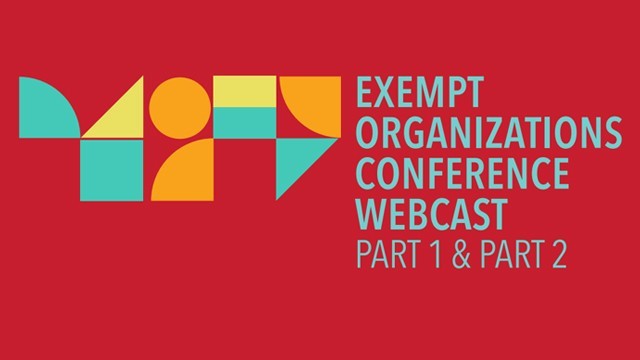 Image: NYSSCPA Exempt Organizations Conference Webcast