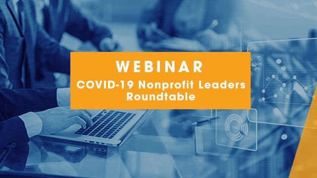 Image: COVID-19 Nonprofit Leaders Roundtable