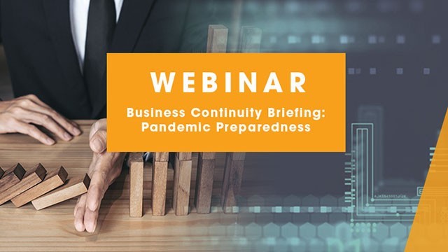 Image: Business Continuity Briefing: Pandemic Preparedness