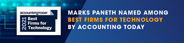 Marks Paneth Named Among Best Firm for Technology by Accounting Today