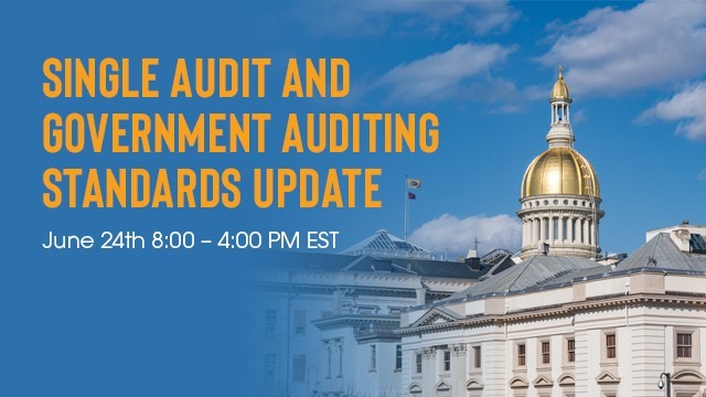 Image: Single Audit and Government Auditing Standards Update