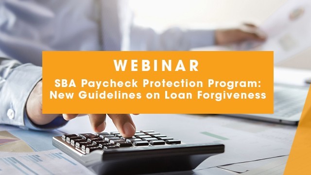 Image: SBA Paycheck Protection Program: New Guidelines on Loan Forgiveness